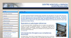 Desktop Screenshot of paradis-monticelli-retine.com