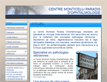 Tablet Screenshot of paradis-monticelli-retine.com